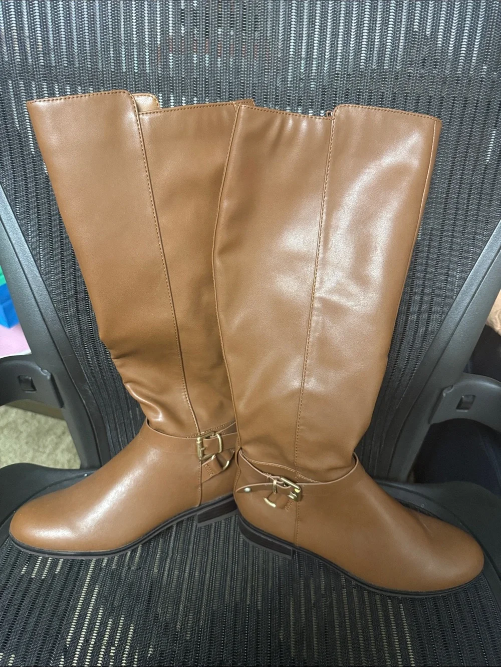Aldo Over-the-Knee Boots in Chestnut